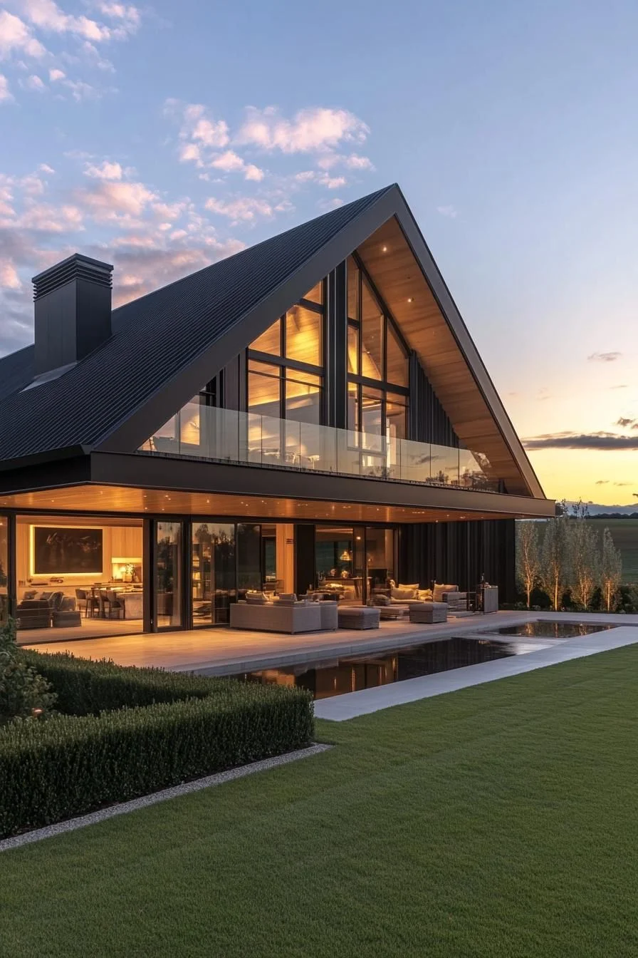 Sunset-View A-Frame Retreat