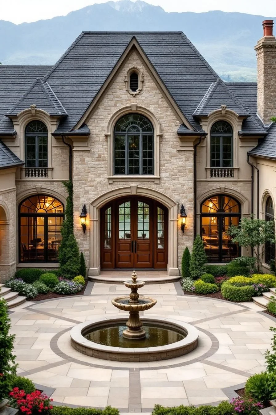 Quaint Manor With Storybook Charm