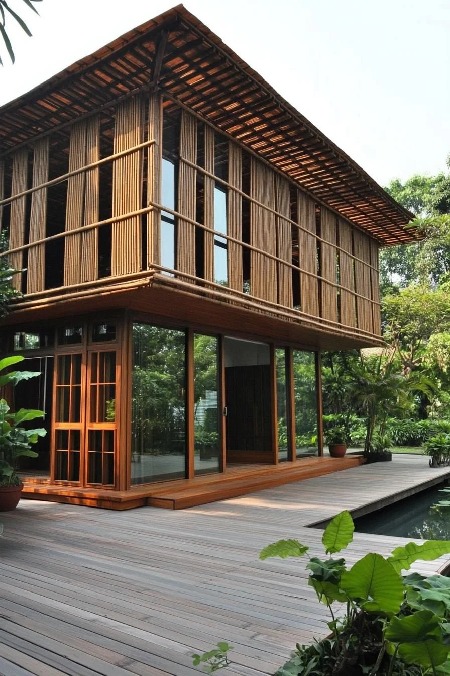 Bamboo Retreat: A Cozy Nature Corner