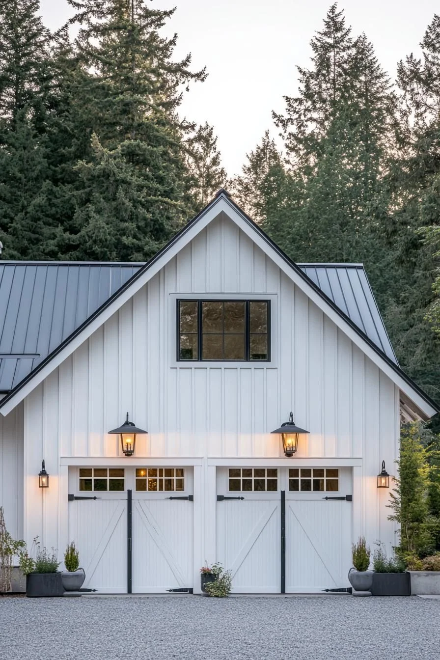 A Barn-Inspired Home With Modern Details