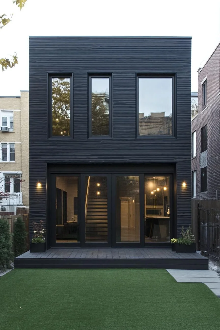 Dark Charcoal Facade Style