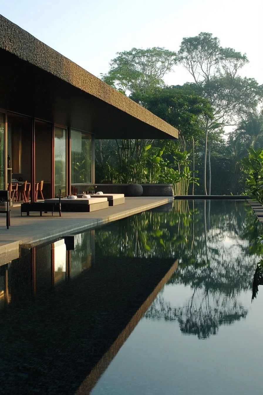 A Tranquil Glass Retreat in the Jungle