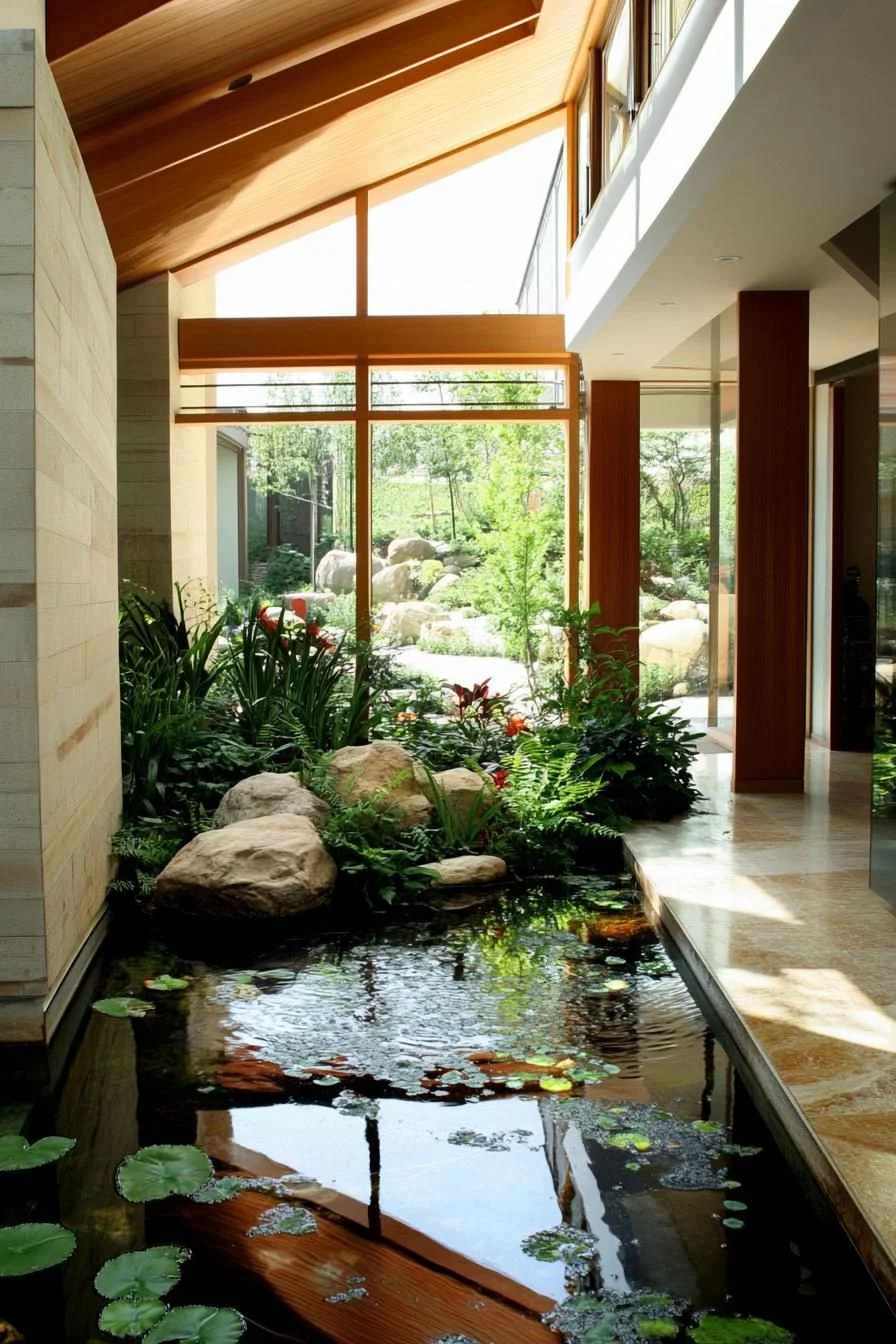 Nature's Symphony: An Indoor Garden Retreat
