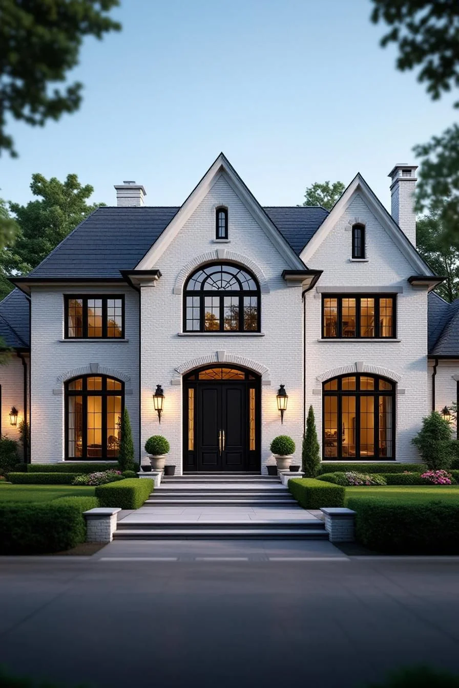 Symmetrical Home With Classic Charm