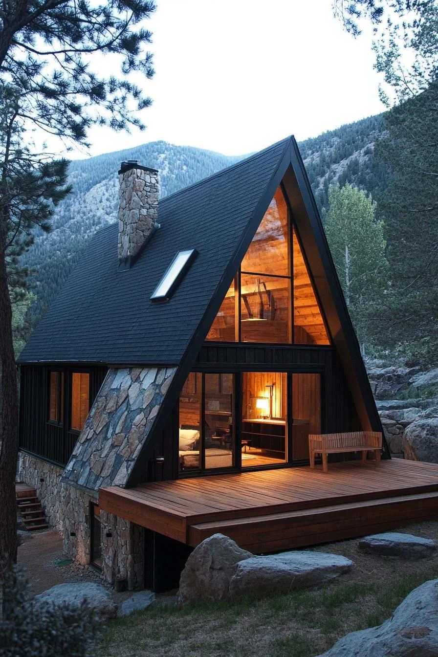 Sharp Serenity Among the Pines