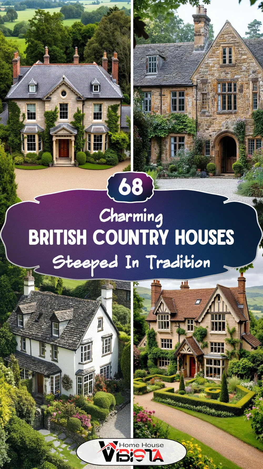 68 Charming British Country Houses Steeped in Tradition