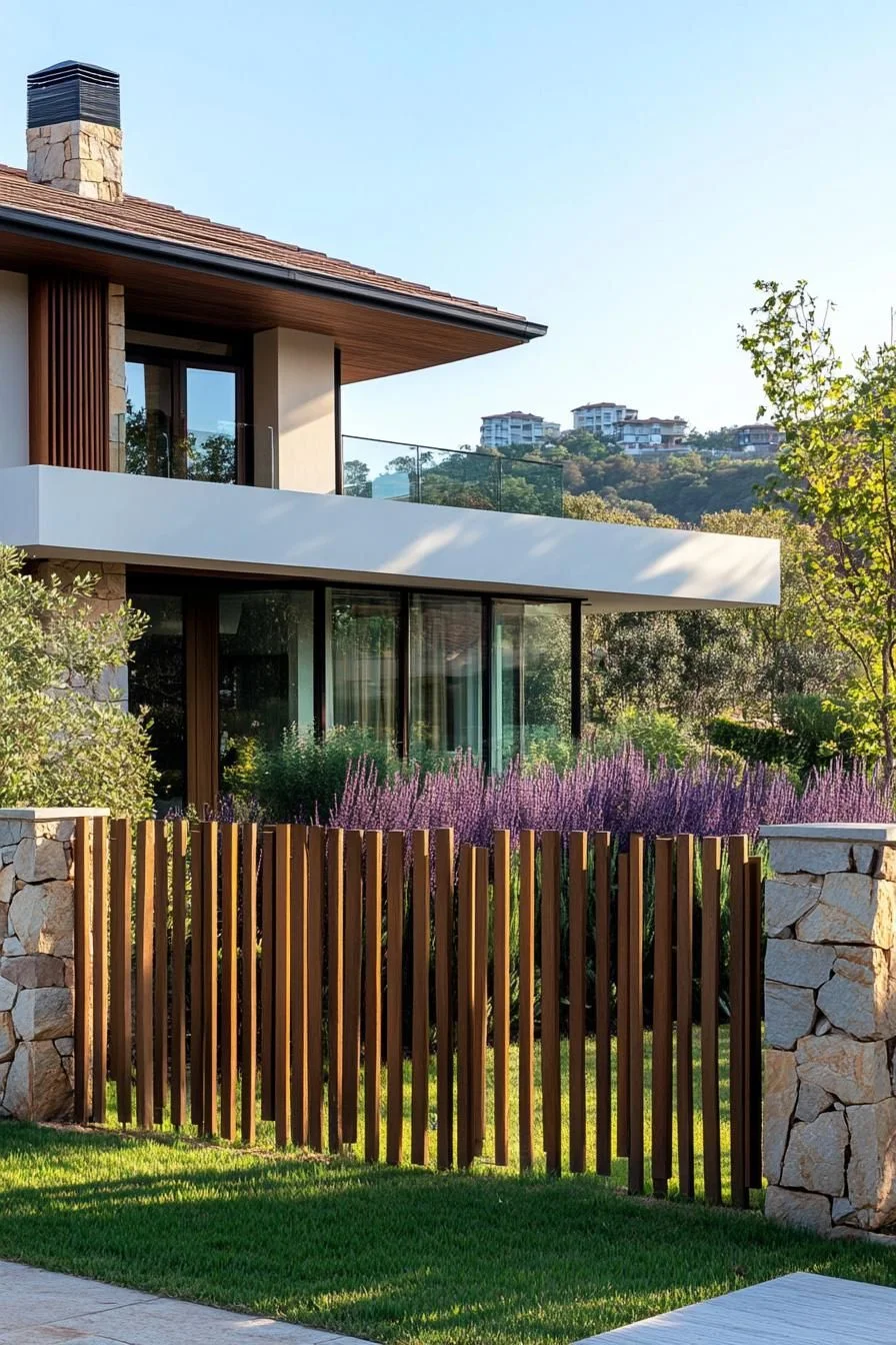 Combining Materials for Fences - photo 4