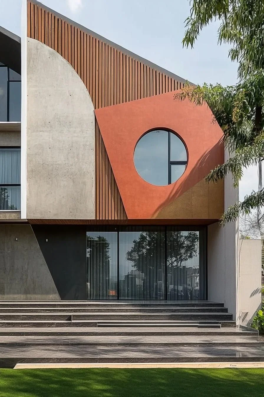 Where Geometry Shapes a Modern Facade
