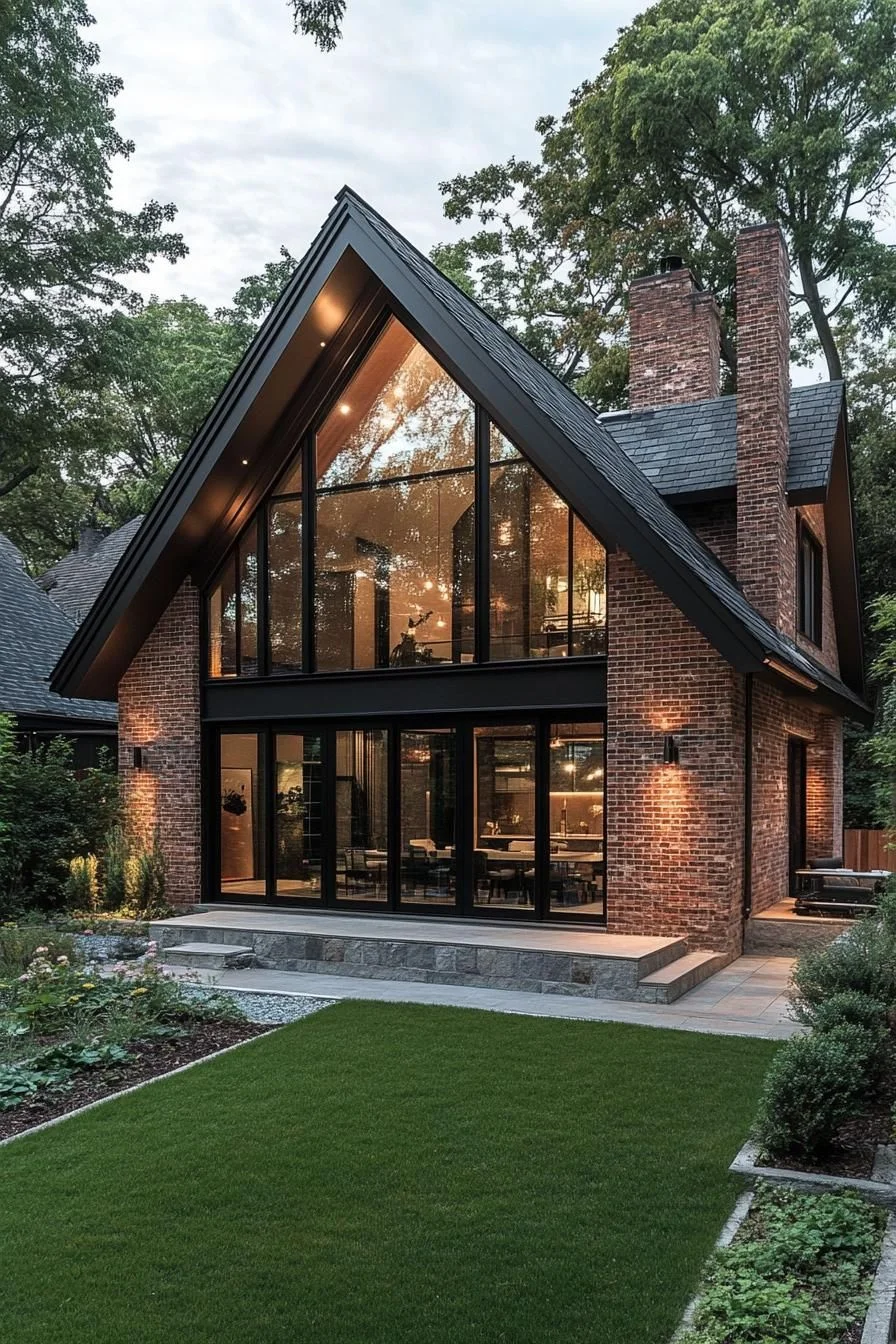 Suburban Gables Full of Glory