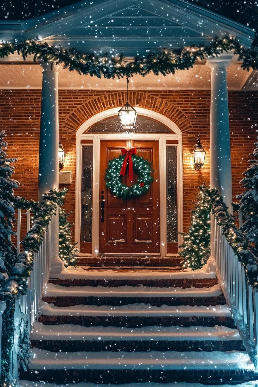A Holiday Home Decked in Festive Finery