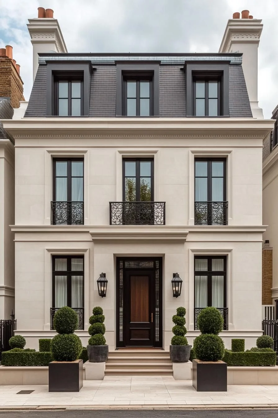 A Chic Neo-Classical Sanctuary