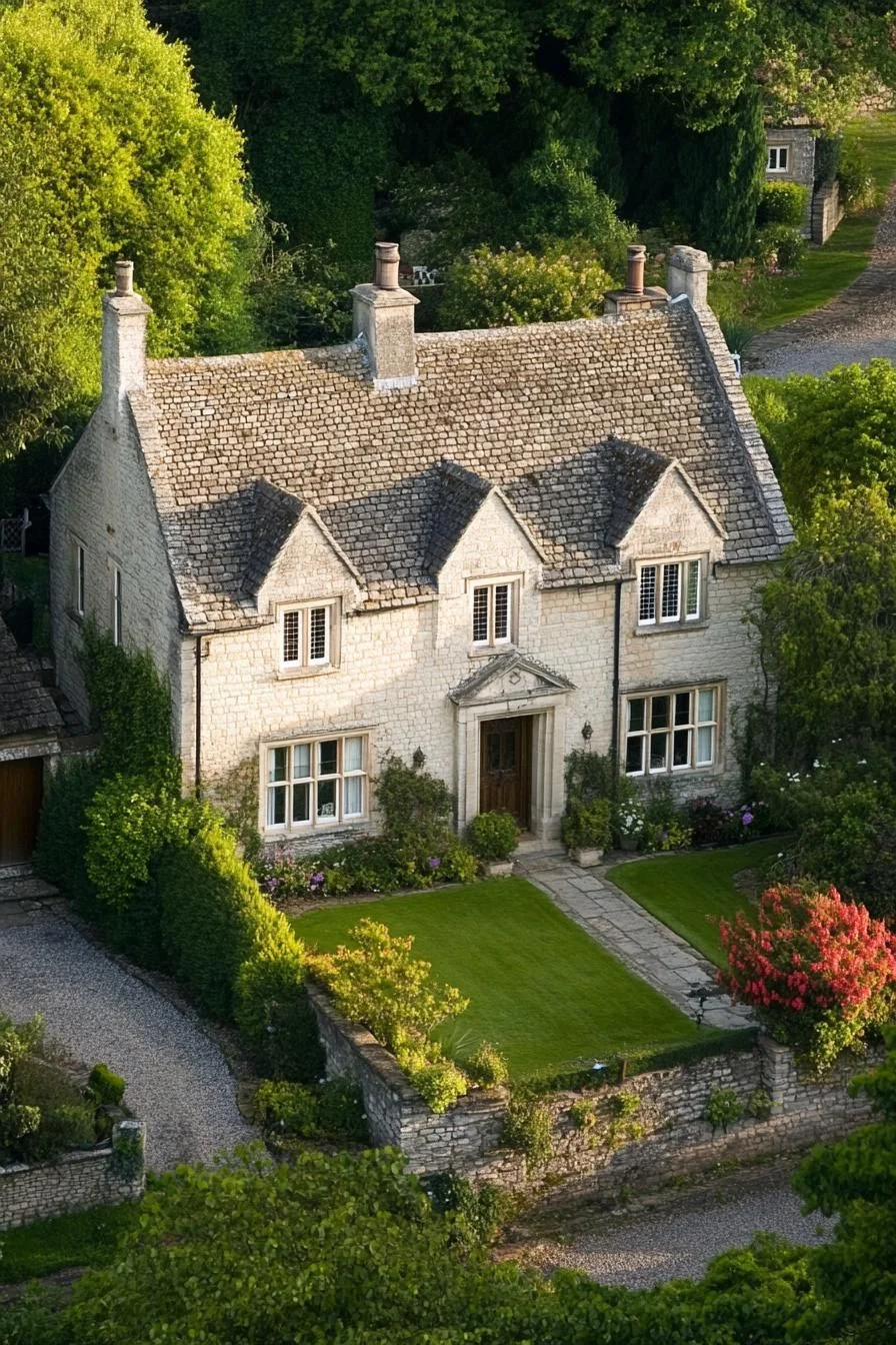 A Rustic Stone Refuge in a Green Glade