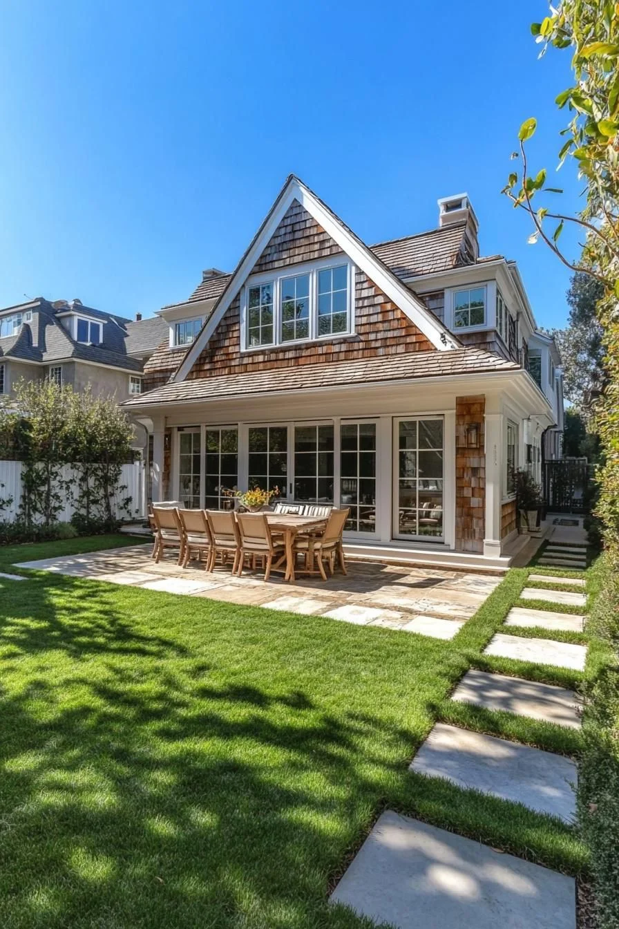 Shingle-Style Getaway Home