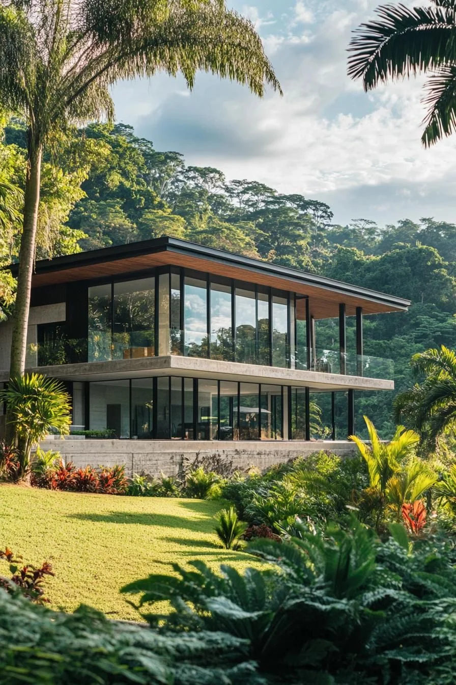 A Chic Glass Retreat Under the Canopy
