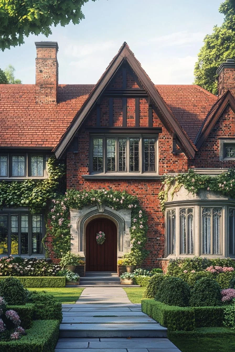 Ivy-Wrapped Manor With Storybook Charm