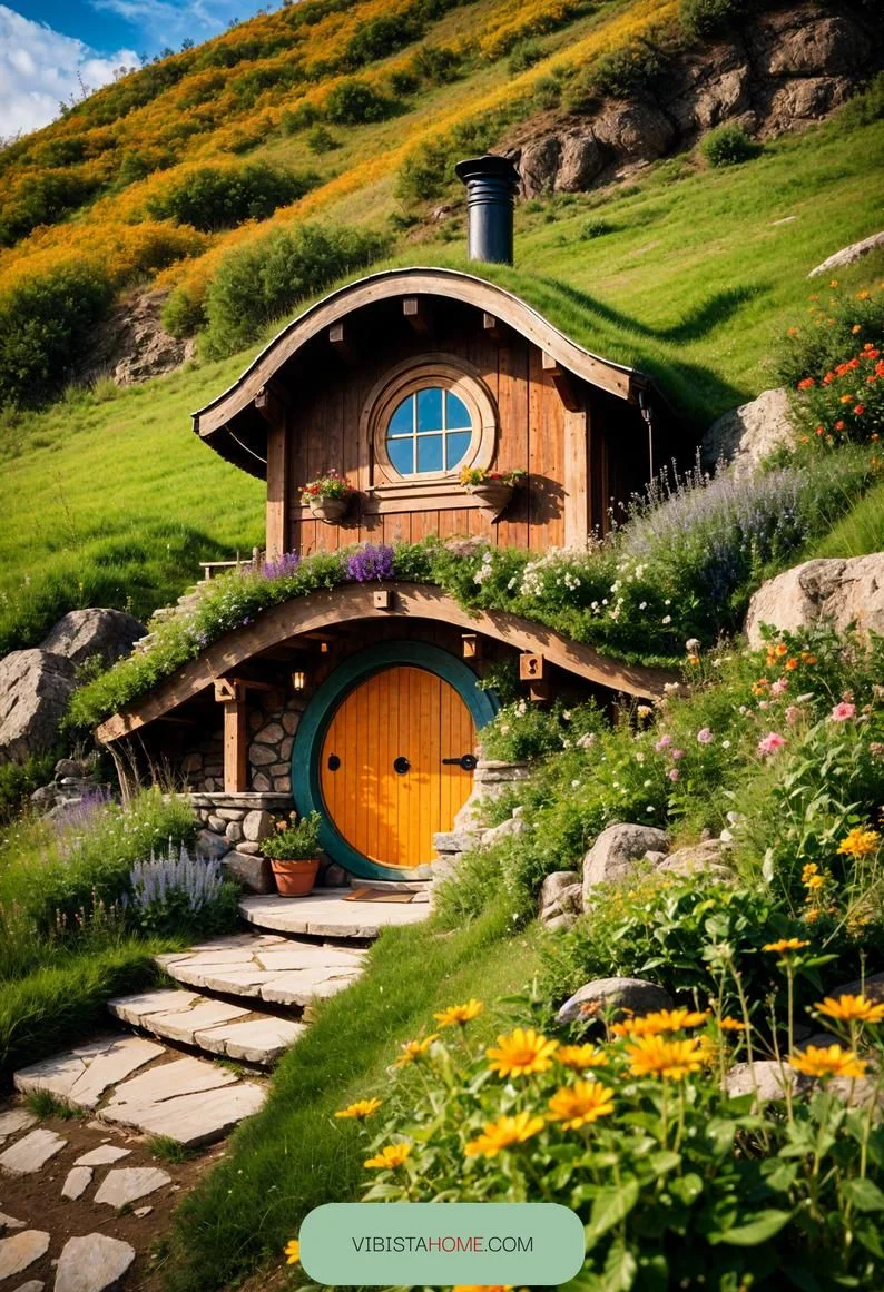 15. Underground Hobbit Hideaway Cosy Style - photo 2