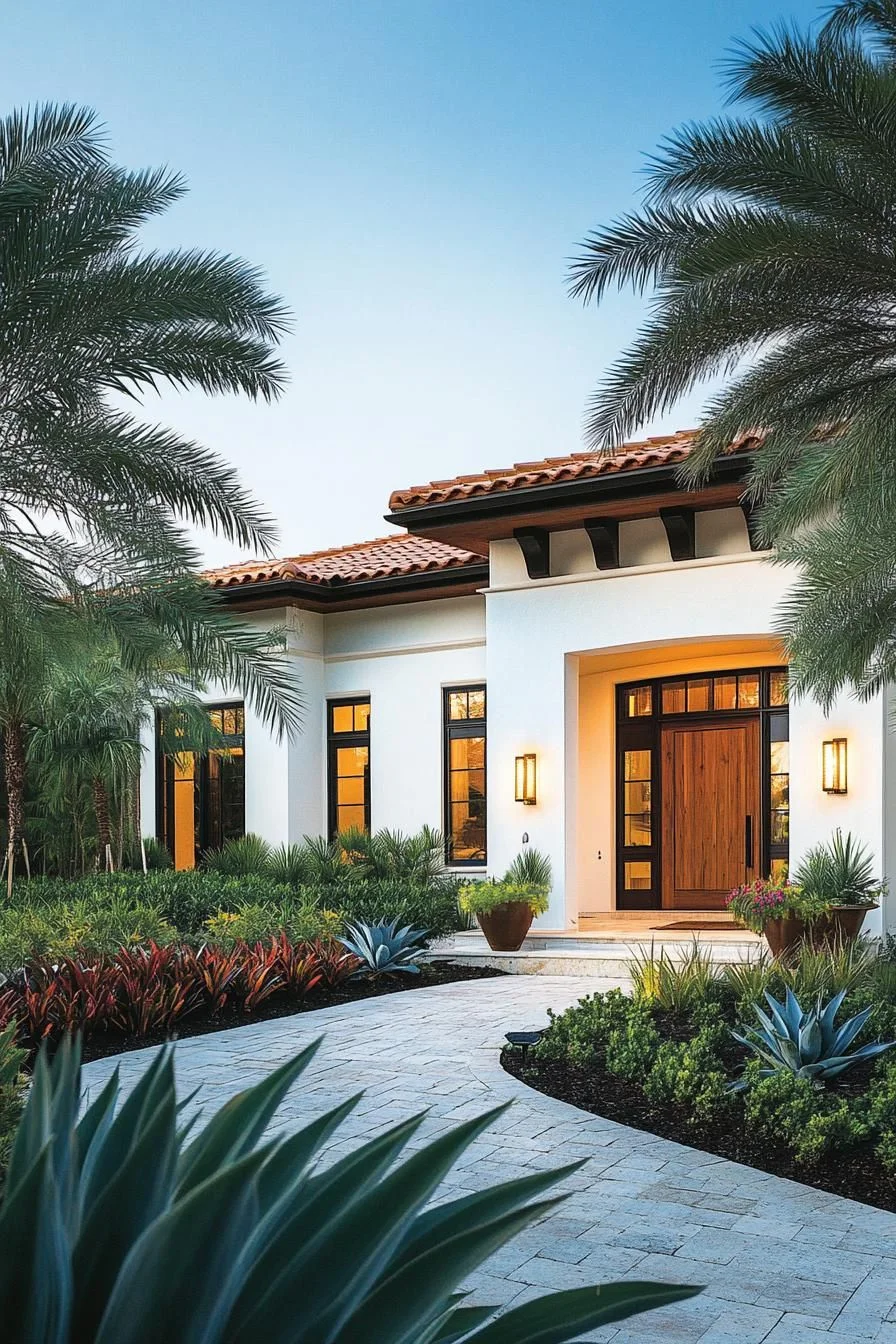Palm Paradise Perfection at a Spanish Bungalow