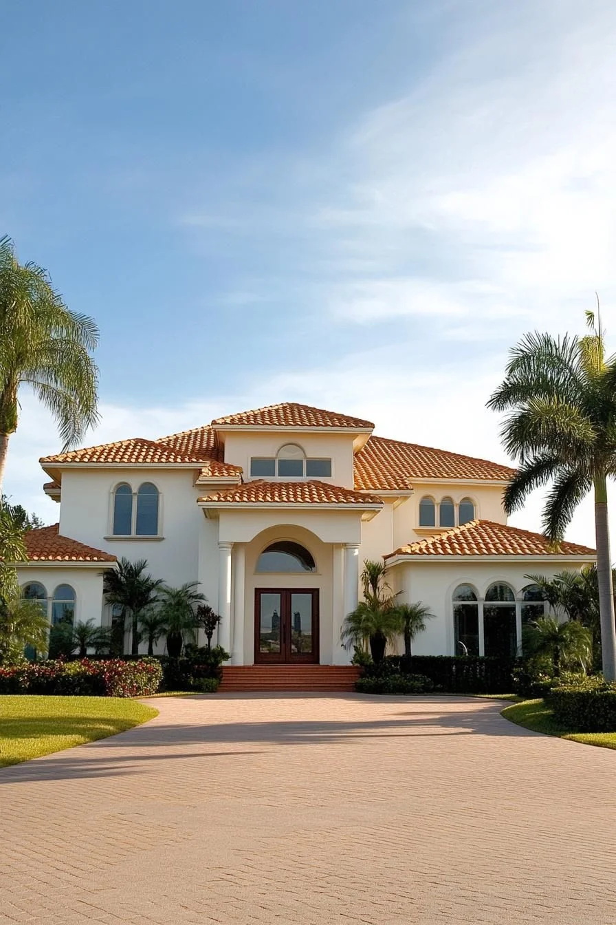 A Mediterranean-Style Coastal House