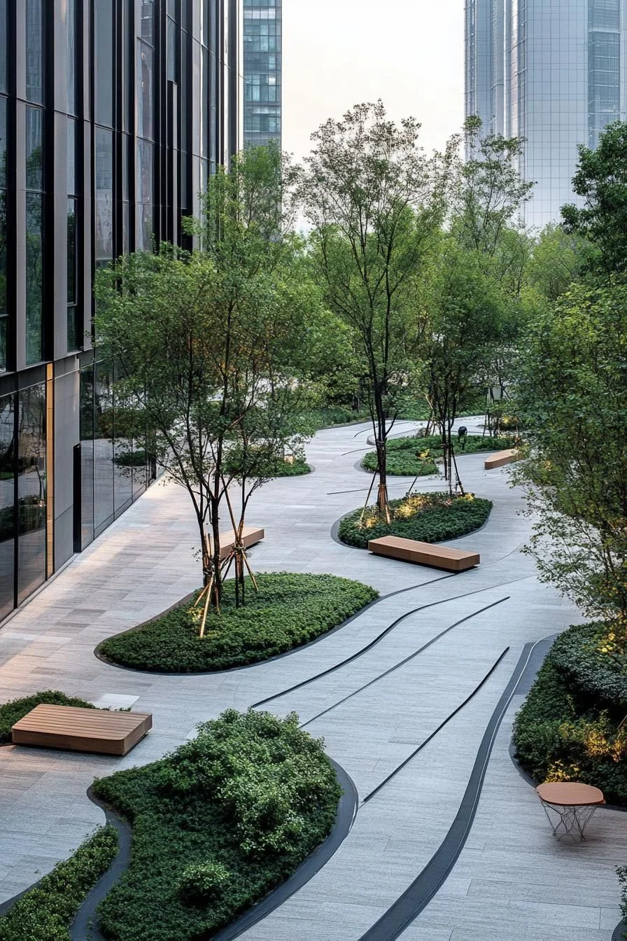 Sustainable Urban Courtyard Escape