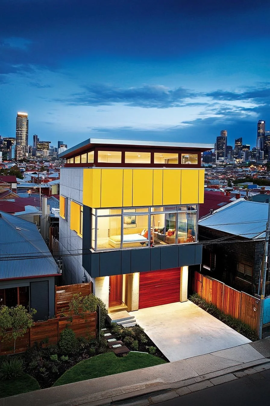 An Urban Nest with a Bright Flat Top
