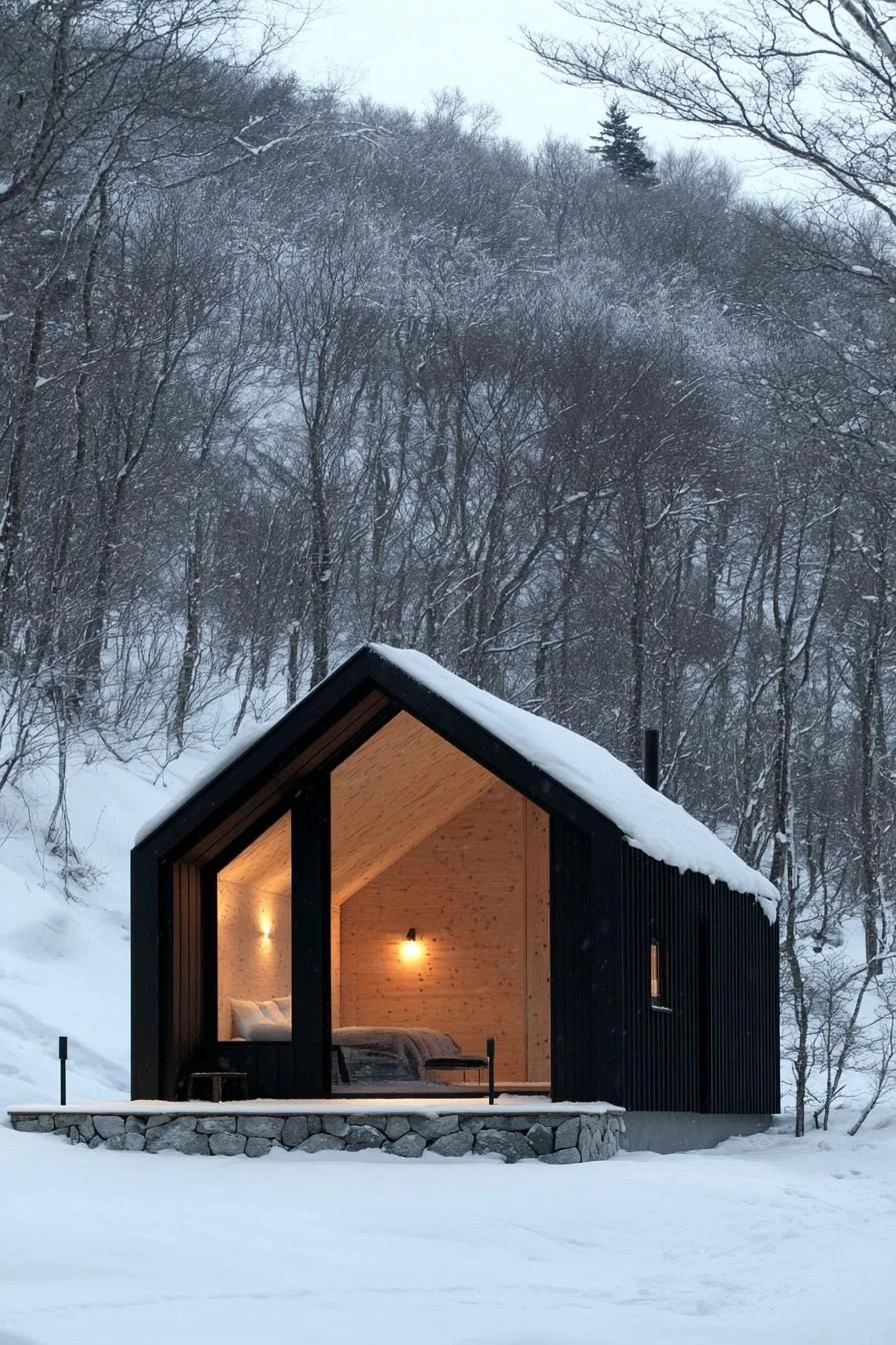 A Silent Night Nook Deep in the Woods