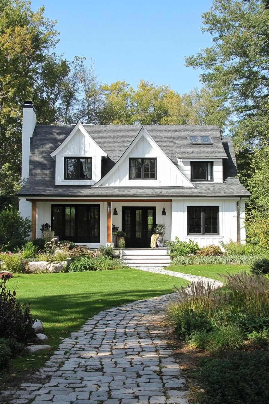 Quaint Gabled Home in Lush Greenery