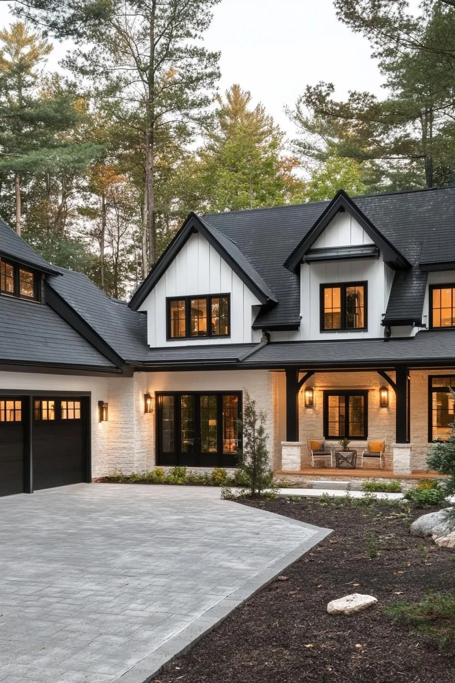 Wooded Retreat With Modern Elegance