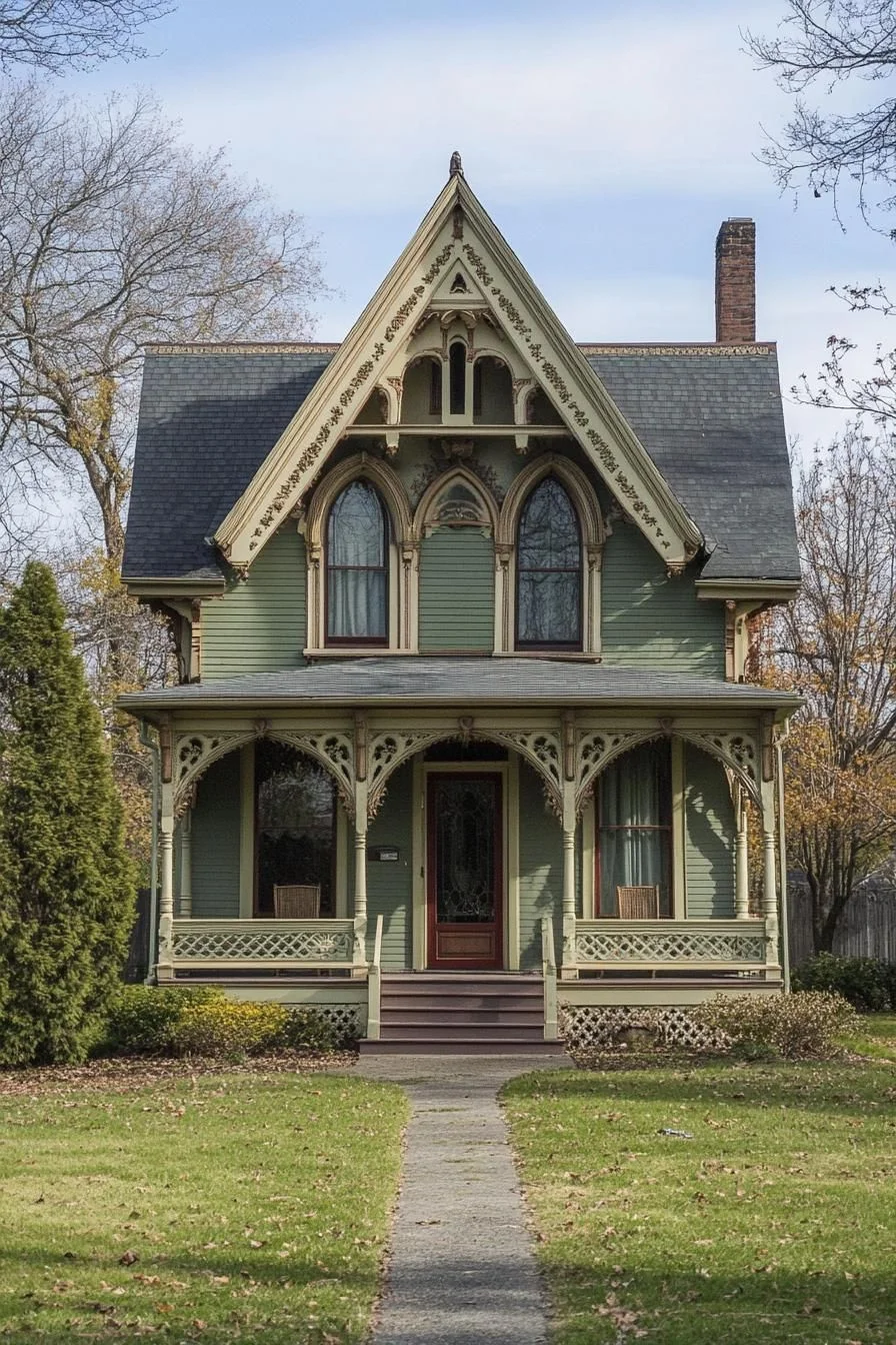 A Gabled Design Reaching Skyward