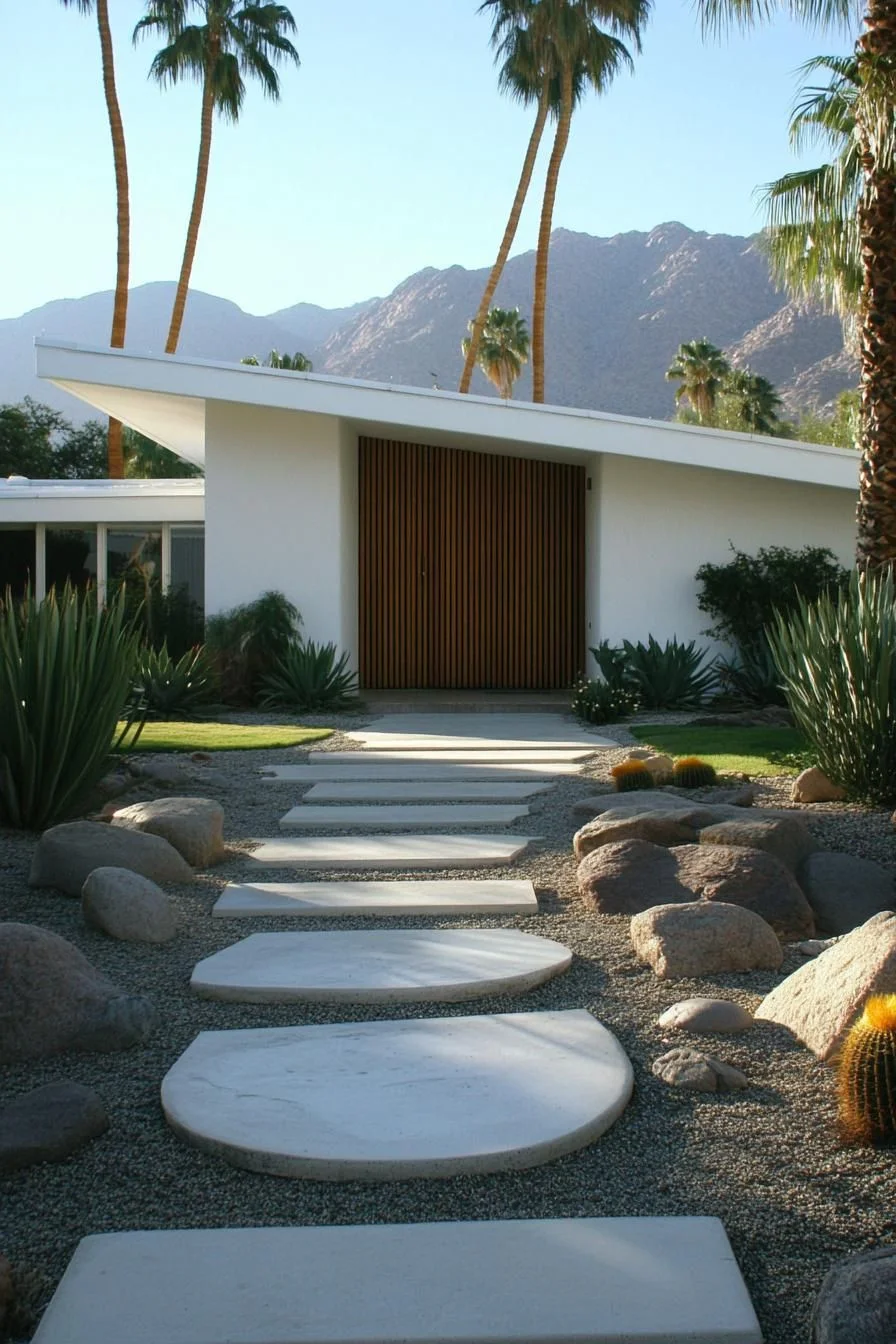 Stepping Stones Lead to Retro Style