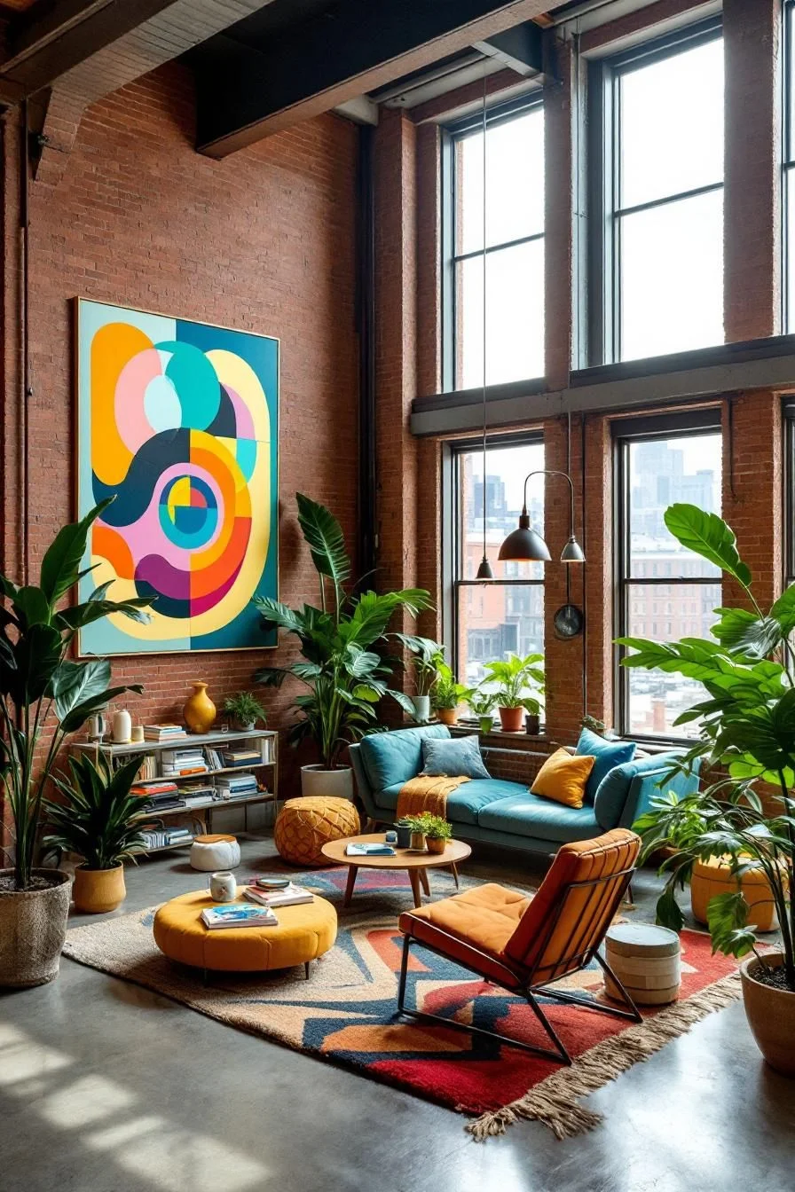 A Colorful Bohemian Retreat