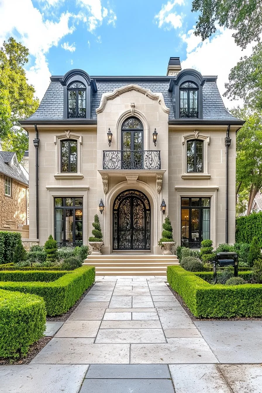 Modern Château Style Home Design