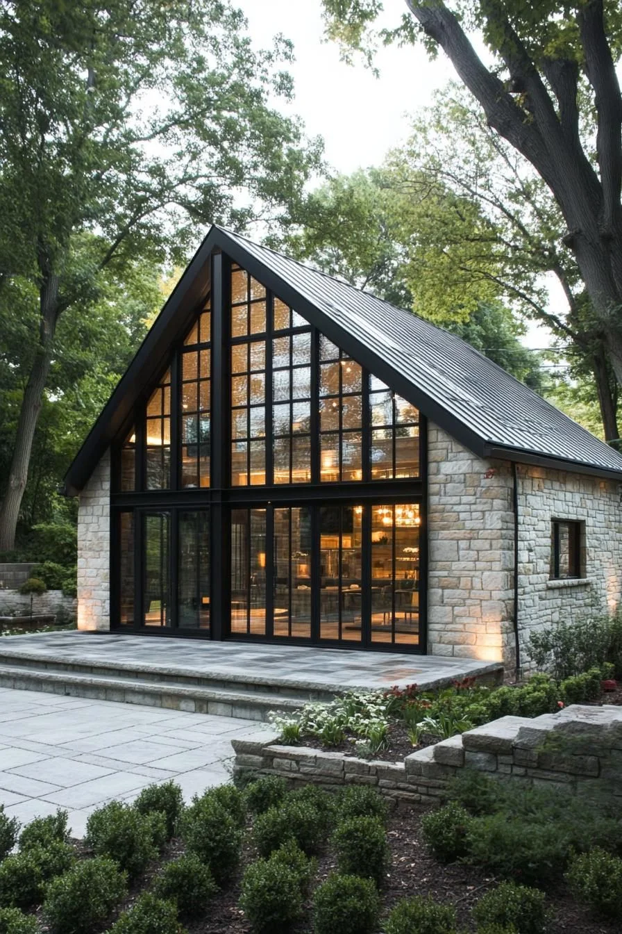Elegant Stone Cottage with a Modern Touch