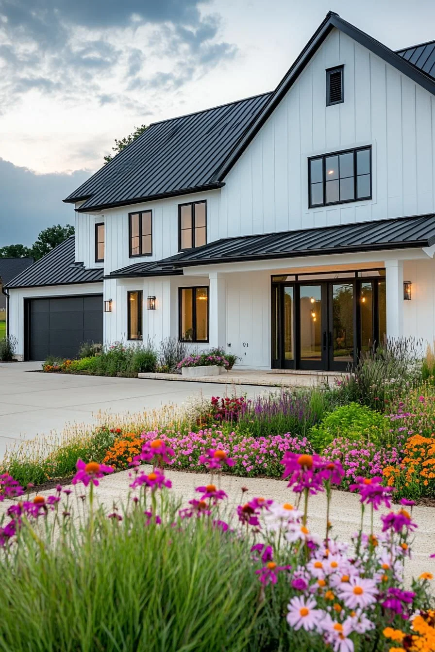 A Bright Modern Barndominium Escape