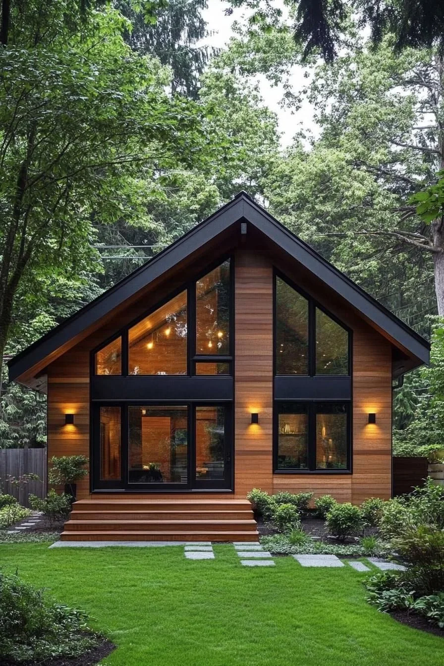 Treetop A-Frame Cabin Calm