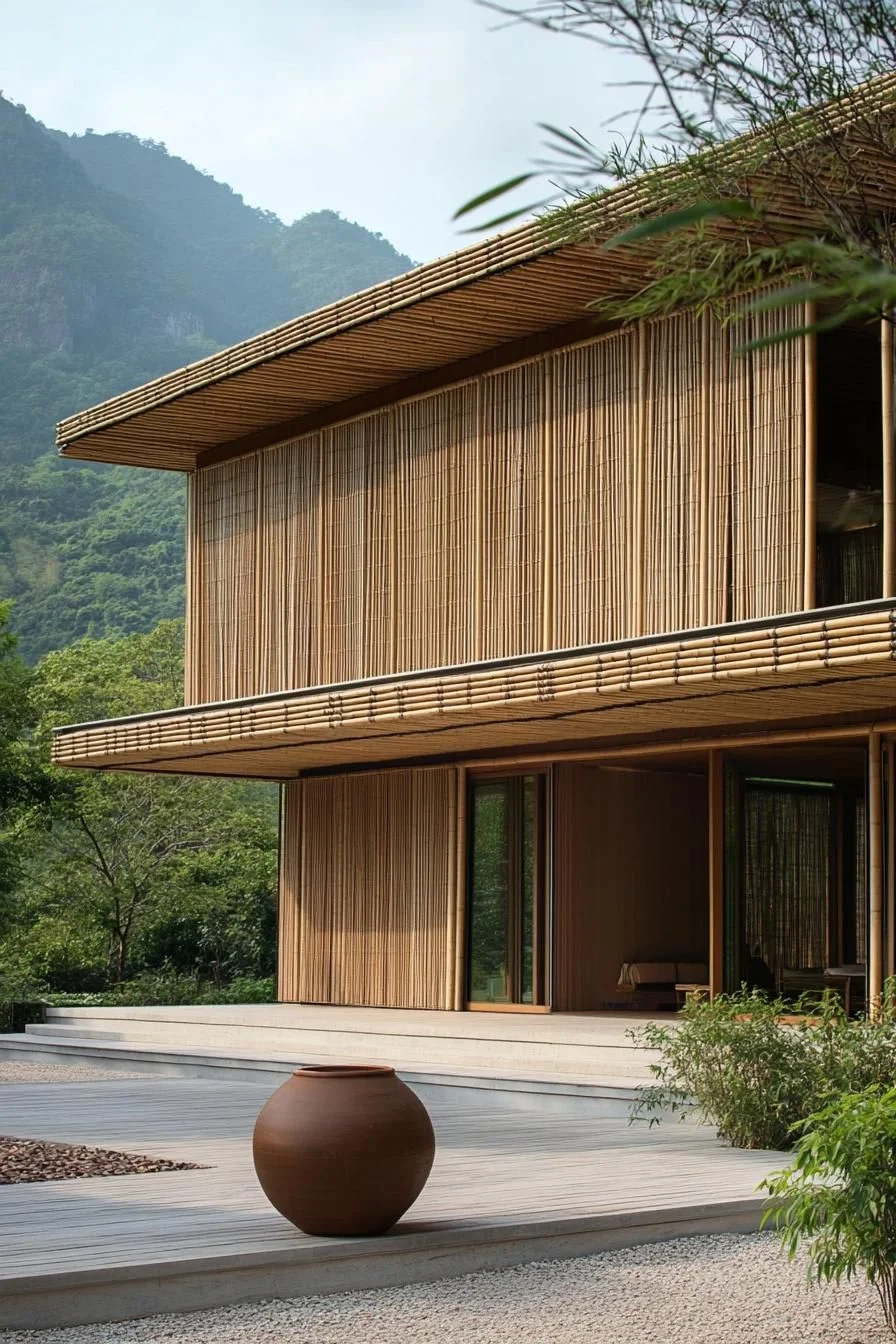Bamboo Serenity: A Peaceful Woodland Nest