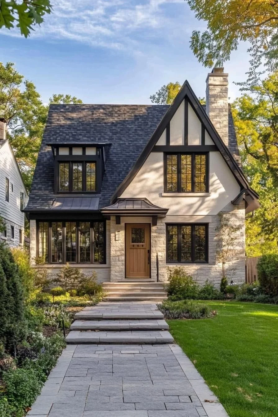 Gabled Cottage with Classic Charm