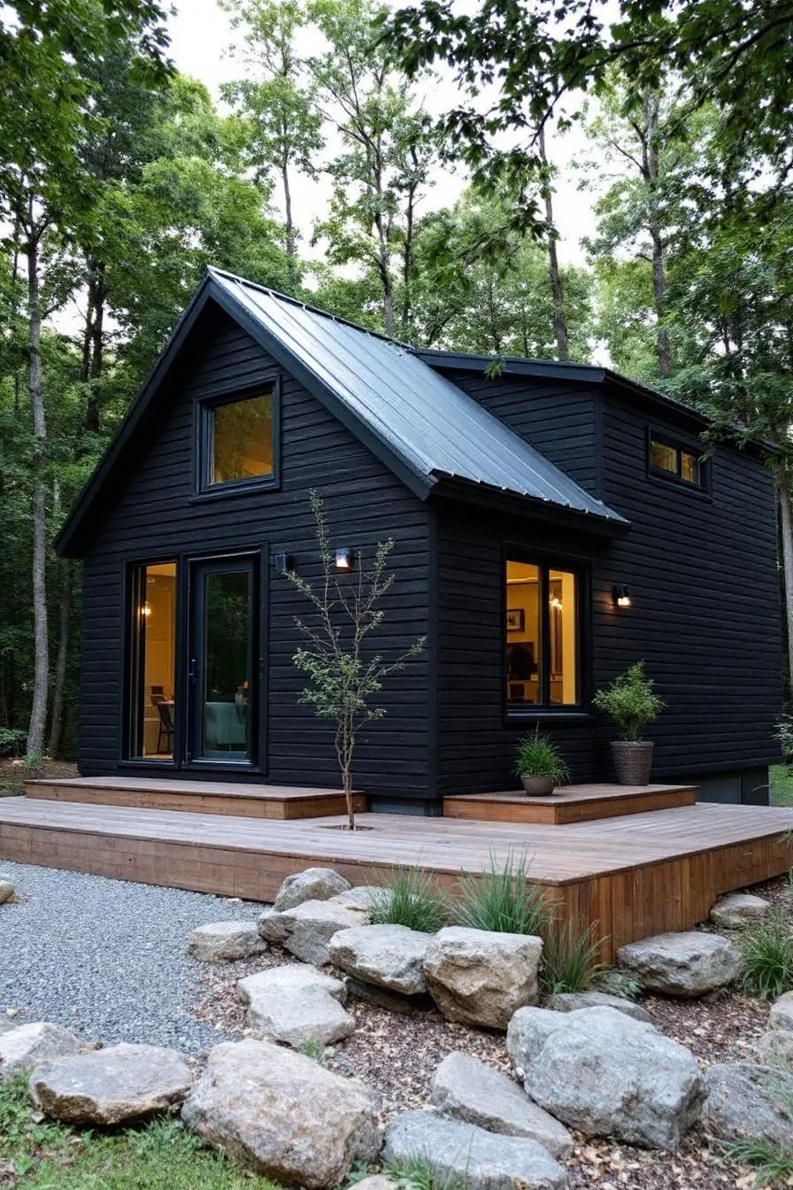 Chic Forest Chalet Escape