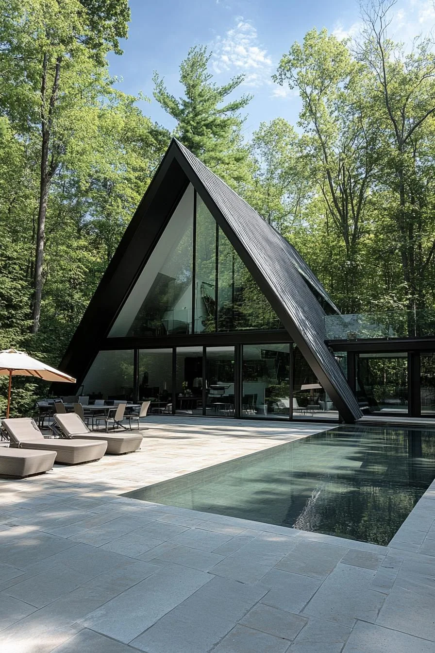 Poolside Percussion Among Pointy Peaks