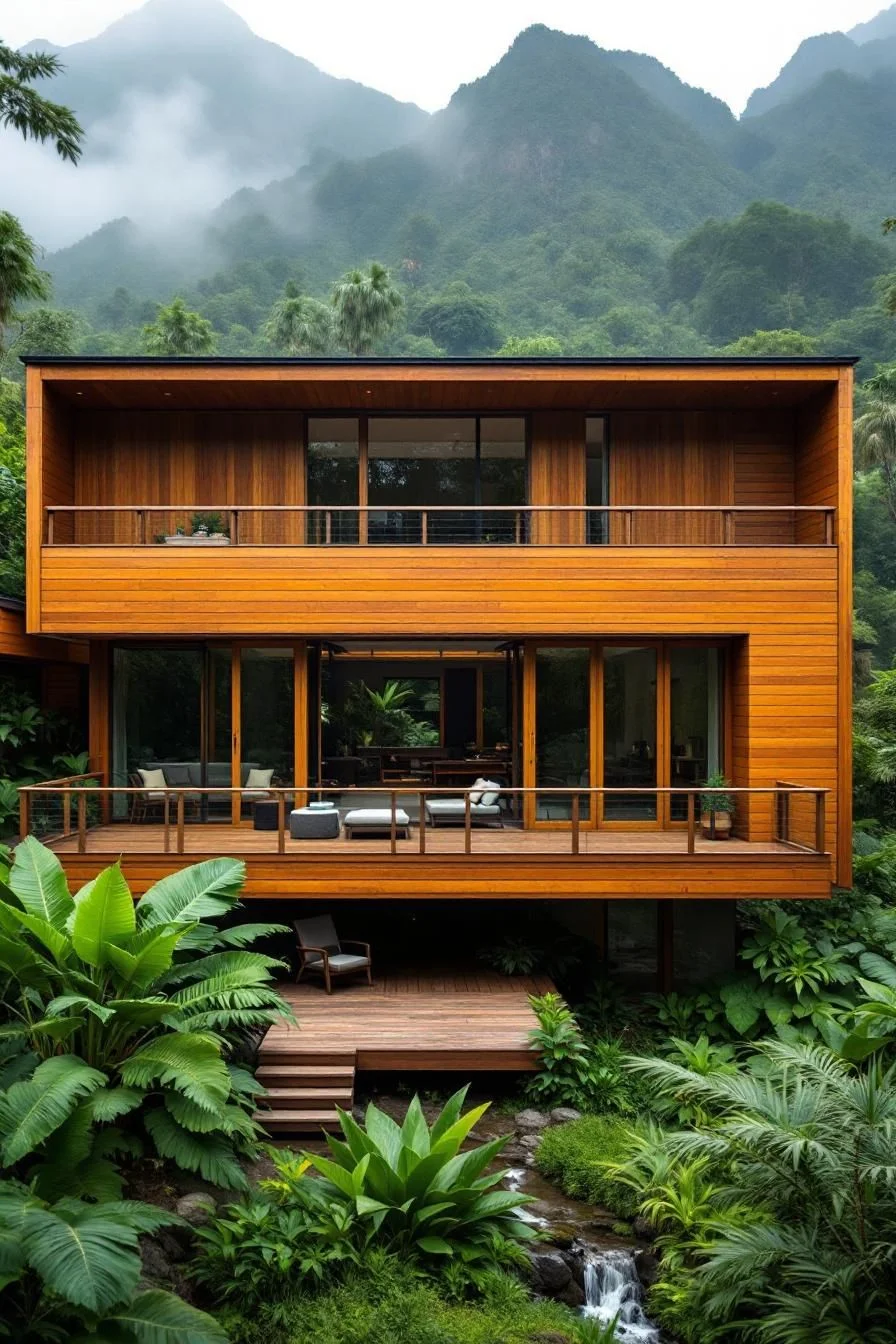 A Wooded Tropical Wonderland Delight