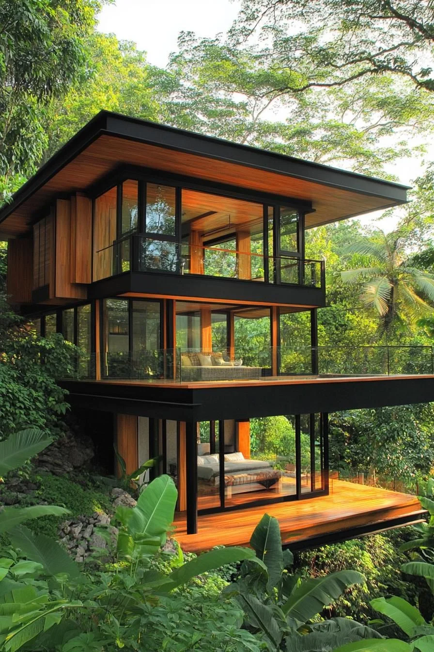 A Tropical Glimpse from Nature's Penthouse