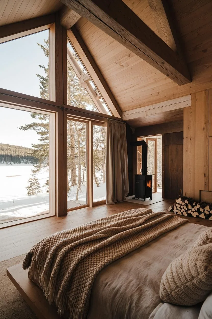 A Calm Corner Inside a Timber Retreat