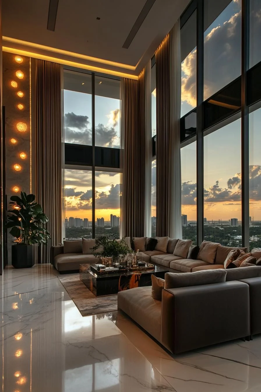 A Chic Penthouse Escape at Sunset