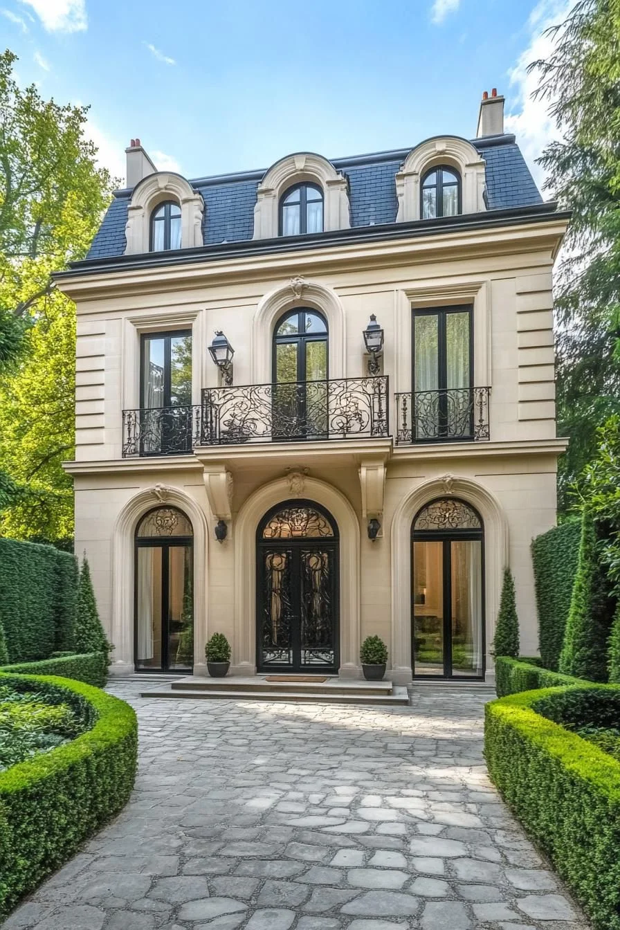 Classic French Facade Design Ideas