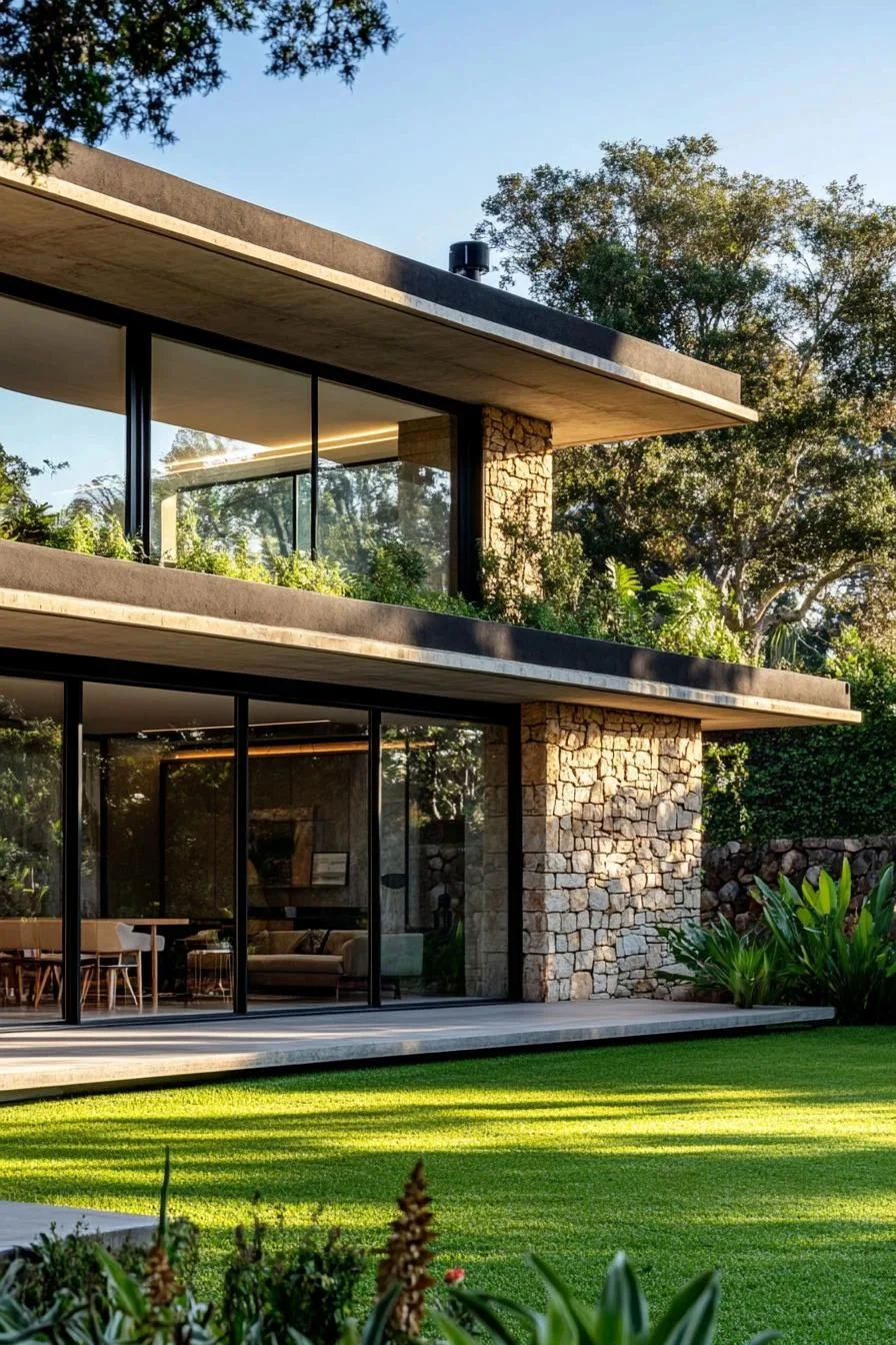 A Sunlit Sanctuary Under a Flat Roof