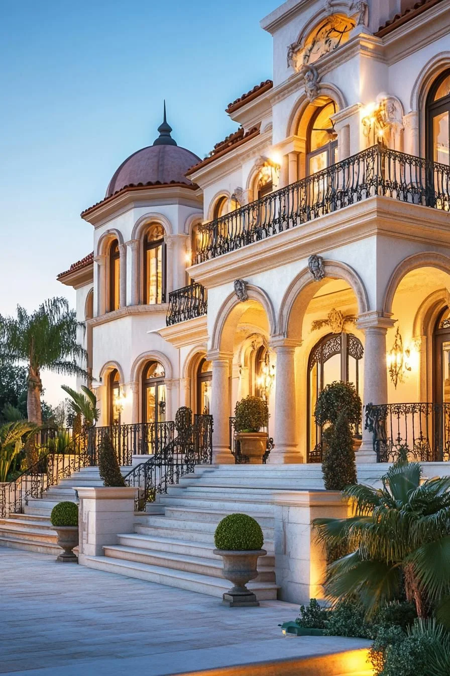 Grand Arches That Signal Affluence