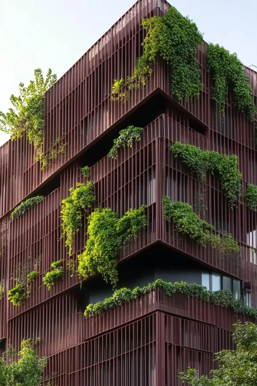 A Vertical Garden Built for Green Living