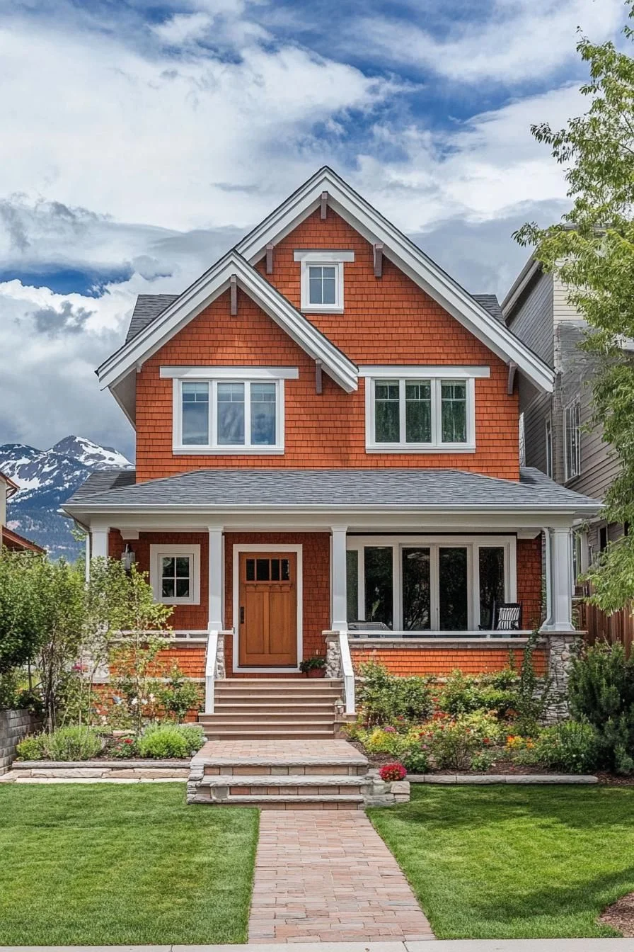 A Warm-Toned Retreat by the Water