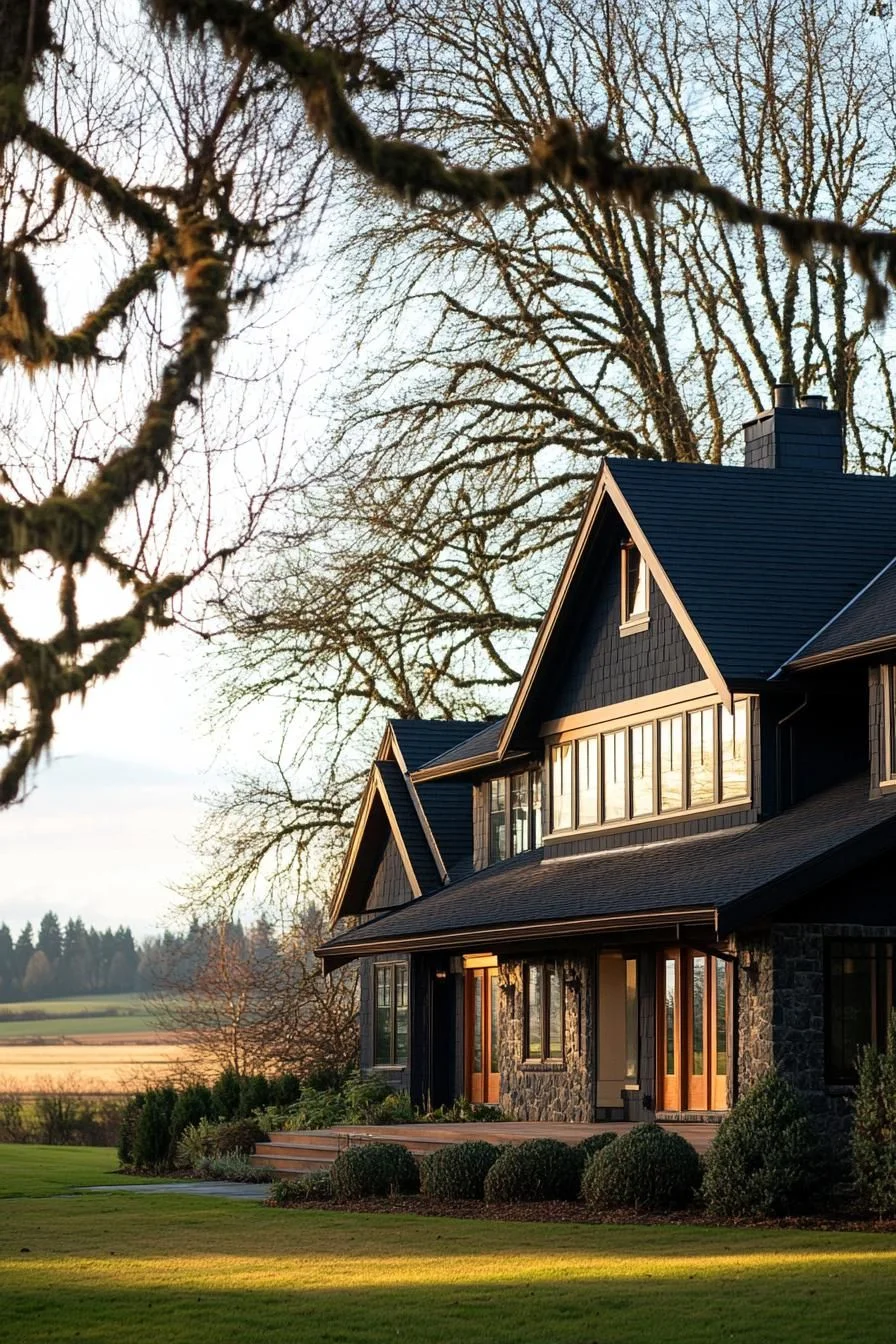 A Sunlit Stone Craftsman Retreat