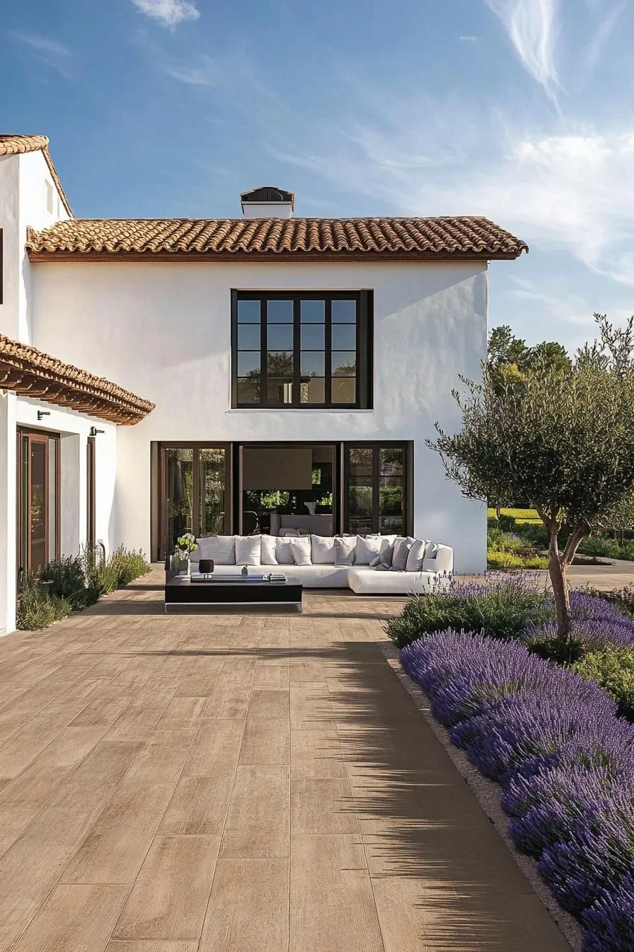 A Lavender-Filled Spanish Villa Escape