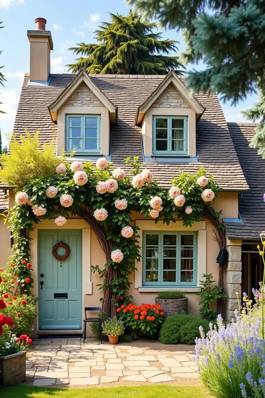 Cottage Retreat in Full Blossom